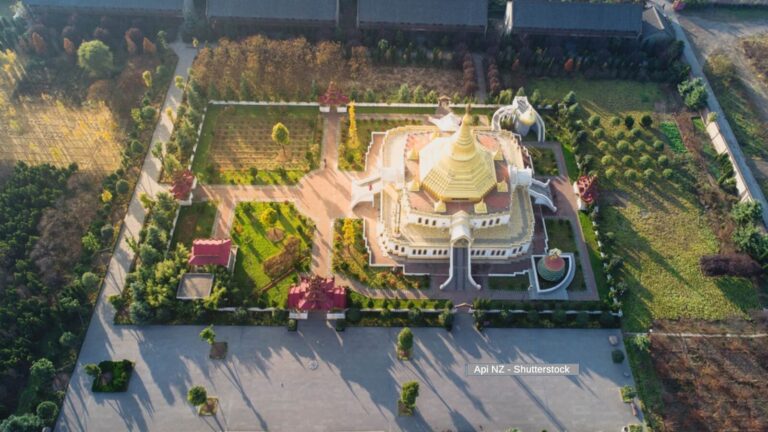 China, Burmese Pagoda White Horse Temple Luoyang.