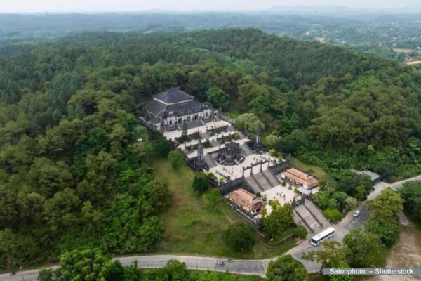 Vietnam – Hue, the Tomb of Khai Dinh.