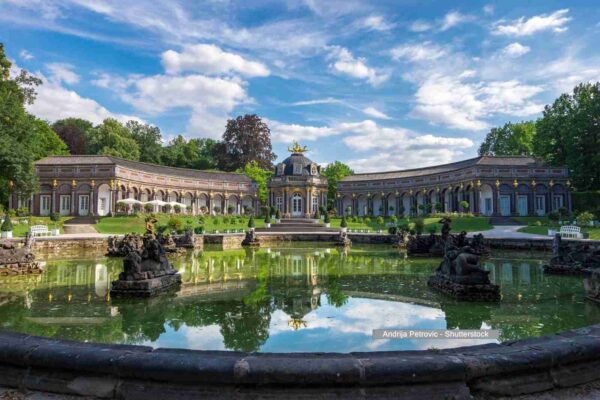 Germany, The New Hermitage Palace  in Bayreuth.