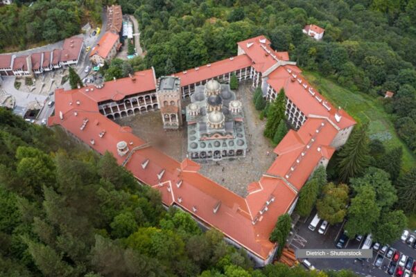 Bulgaria, The Monastery of Saint John of Rila.