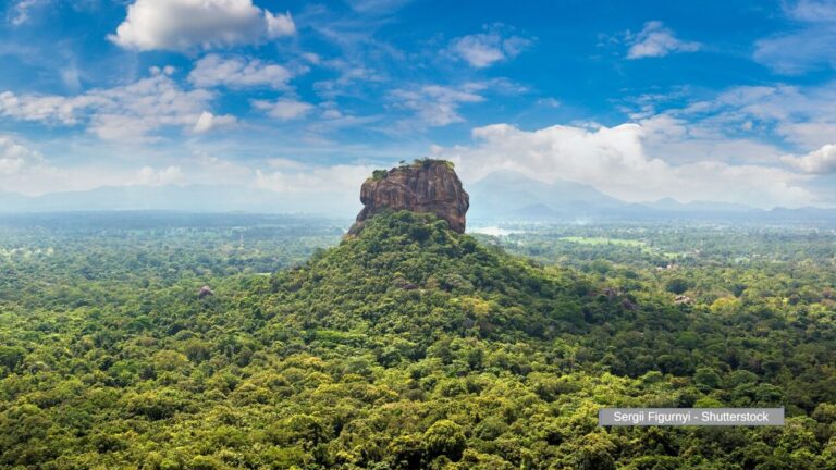 Sri Lanka, Ancient City of Sigiriya.