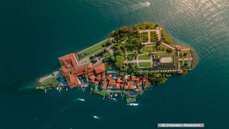 Italy, Isola Bella Island.