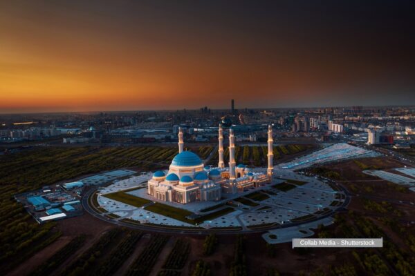 Kazakhstan, Great Mosque of Astana.