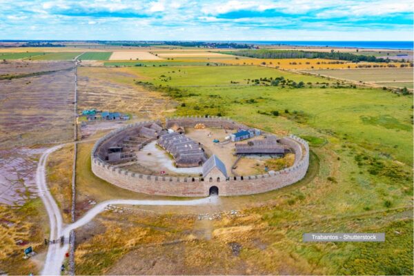Sweden, the ring fortress Eketorp.